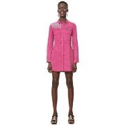 Robe Desigual Robe femme Zagori Lila rose 19SWVN01