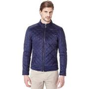 Doudounes Guess veste Homme Effet Matelassé Bleu