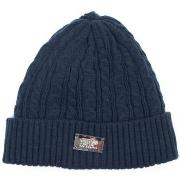 Casquette Guess Bonnet Homme maille avec Plaque AM7921 Bleu