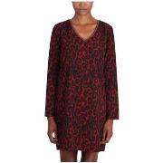 Robe Kaporal Robe Imprimée Femme PHIBY Rouge