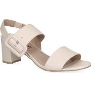 Sandales Caprice cream perlato casual open sandals