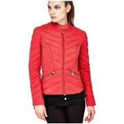 Doudounes Guess Veste Femme Matelassé Felicia Rouge