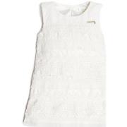 Robe enfant Guess Robe fille dentelle K91K07 Blanc