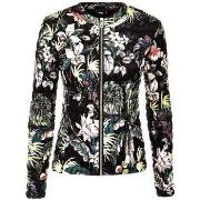 Veste Guess Veste Femme Matelassé Emily imprimé Multicolore