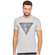 Polo Guess T-Shirt Homme Gris