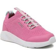 Baskets basses enfant Geox sprintye sneakers fuchsia watersea