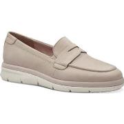 Mocassins Tamaris taupe nubuc casual closed loafers