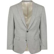 Veste Suitable Prestige Veston Marzotto Laine Gris