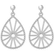 Boucles oreilles Saunier Boucles d'oreilles argent et oxydes