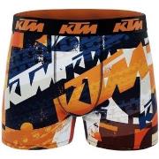 Boxers Ktm Boxer Homme Microfibre LIG Noir Orange