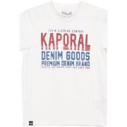 Debardeur enfant Kaporal T-Shirt Garçon Rosh Blanc