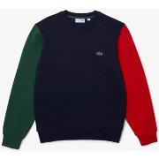 Sweat-shirt Lacoste Sweatshirt à col rond en molleton de coton color-b...