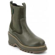 Bottes Kickers Wag vert, Bottine Chelsea Femme