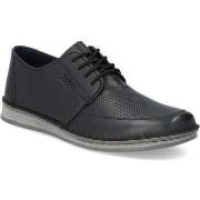 Baskets basses Rieker black casual closed formal