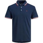 T-shirt Jack &amp; Jones 12143859 PAULOS POLO SS-NAVY BLAZER