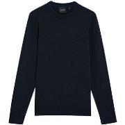 Pull Lyle &amp; Scott KN821TON CREW NECK-Z271 DARK NAVY