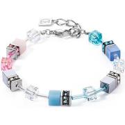 Bracelets Coeur De Lion Bracelet GeoCUBE® Iconic bleu-rose