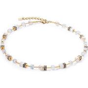 Collier Coeur De Lion Collier GeoCUBE Iconic Pearl Mix