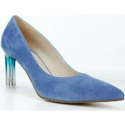 Chaussures escarpins Marian Lara - 4900 Escarpins en daim bleu avec ta...