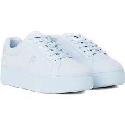 Baskets basses Tommy Hilfiger platform court sneaker breezy blue