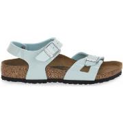 Sandales enfant BIRKENSTOCK RIO KIDS SURF GREEN CALZ S