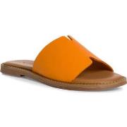 Chaussons Tamaris orange casual open slippers