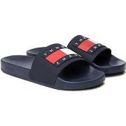 Tongs Tommy Jeans dark night navy casual open pool slide