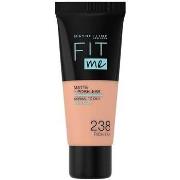 Fonds de teint &amp; Bases Maybelline New York Fit Me Matte+poreless F...