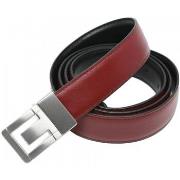 Ceinture Kebello Ceinture en cuir Bordeaux H