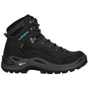 Chaussures Lowa Chassures Renegade GTX Mid Femme Asphalt/Turquoise