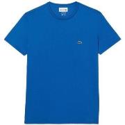 T-shirt Lacoste T-shirt Classic In Pima Homme Eletric Blue