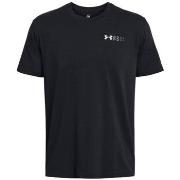 T-shirt Under Armour T-SHIRT MANCHES COURTES NOIR AVEC LOGO