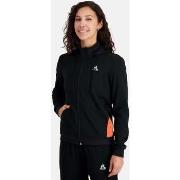 Sweat-shirt Le Coq Sportif Sweat zippé à capuche Femme