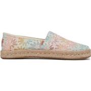 Espadrilles Toms Floral Lace Des Chaussures