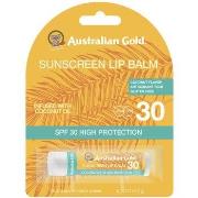 Protections solaires Australian Gold Baume À Lèvres Spf30 huile De Coc...