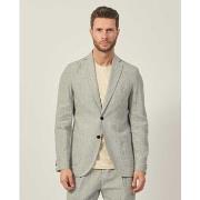 Veste Gazzarrini Veste homme à simple boutonnage en lin