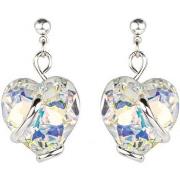 Boucles oreilles Andrea Marazzini Boucles d'oreilles coeur blanc