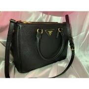 Sac a main Prada Prada Galleria Crossbody Large Black Leather