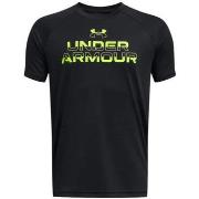 T-shirt enfant Under Armour T-SHIRT ENFANT MANCHES COURTES TECH SPLIT ...