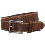 Ceinture Schott Ceinture homme en cuir ref 58186 vintage tobacco