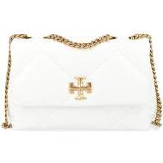 Sac Tory Burch Sac porté épaule petit Kira en cuir blanc