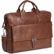 Sac ordinateur Justified 15 pouces Everest Cognac