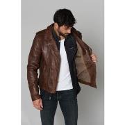 Veste Daytona GOLBERG LAMB PAOLO DARK COGNAC