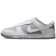 Baskets Nike Dunk Low Retro White Grey