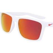 Lunettes de soleil Nike FORTUNE M FD1805 Lunettes de soleil, Blanc/Rou...