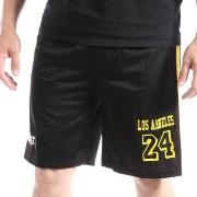 Short Sport Zone LOS ANGELES - Short Basket - noir