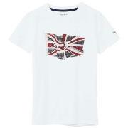 T-shirt enfant Pepe jeans FLAG LOGO SS