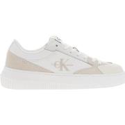 Baskets Calvin Klein Jeans Baskets CHUNKY CUPSOLE LOW MIX cuir