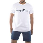 Pyjamas / Chemises de nuit Serge Blanco Ensemble homme Pyjama court T-...