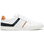 Baskets basses Redskins FALKO BLANC+MARINE+ORANGE